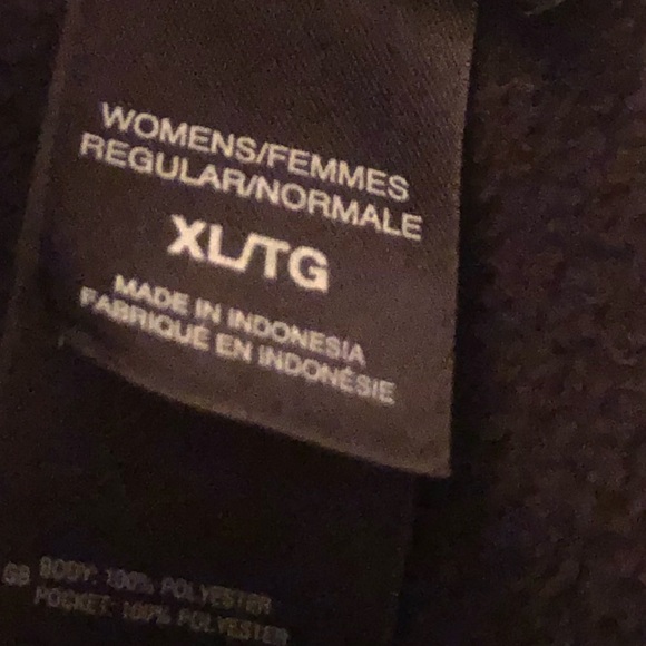 north face black fleece - Picture 4 of 7